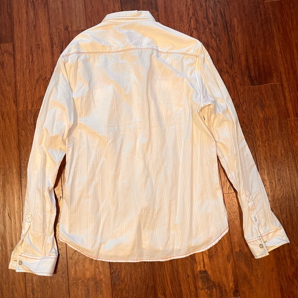 Mens Buckle Black Brand Slim Fit Button Down Shirt in EUC size is XL - Picture 7 of 7